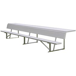 15' Player's Bench with shelf