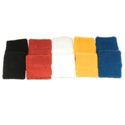 Colored Team Basketball Wristbands (Set of 5 Pair)
