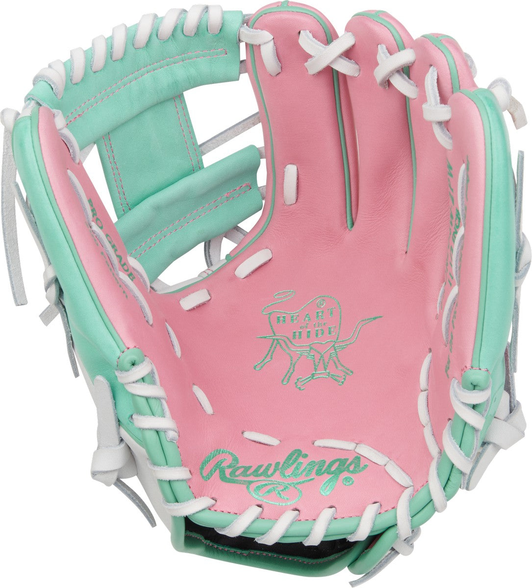 Rawlings Heart of the Hide PROR204W-2PW Model 11.5" Baseball Infield Glove - Image 2