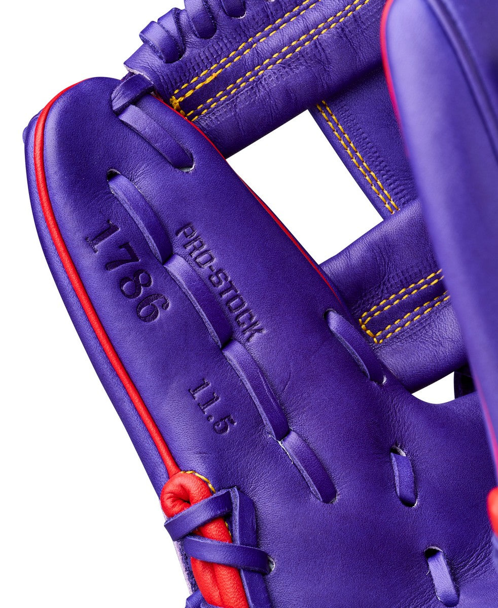 Wilson Limited Edition Big League Chew Ground Ball Grape 1786 A2000 11.5" Baseball Glove - Image 8