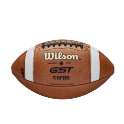 Wilson GST Leather Football - Official NFHS